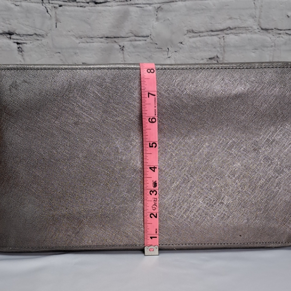 HENRI BENDEL LARGE 'METALLIC' LEATHER TOTE BAG STUDDED SIDES - Picture 13 of 16